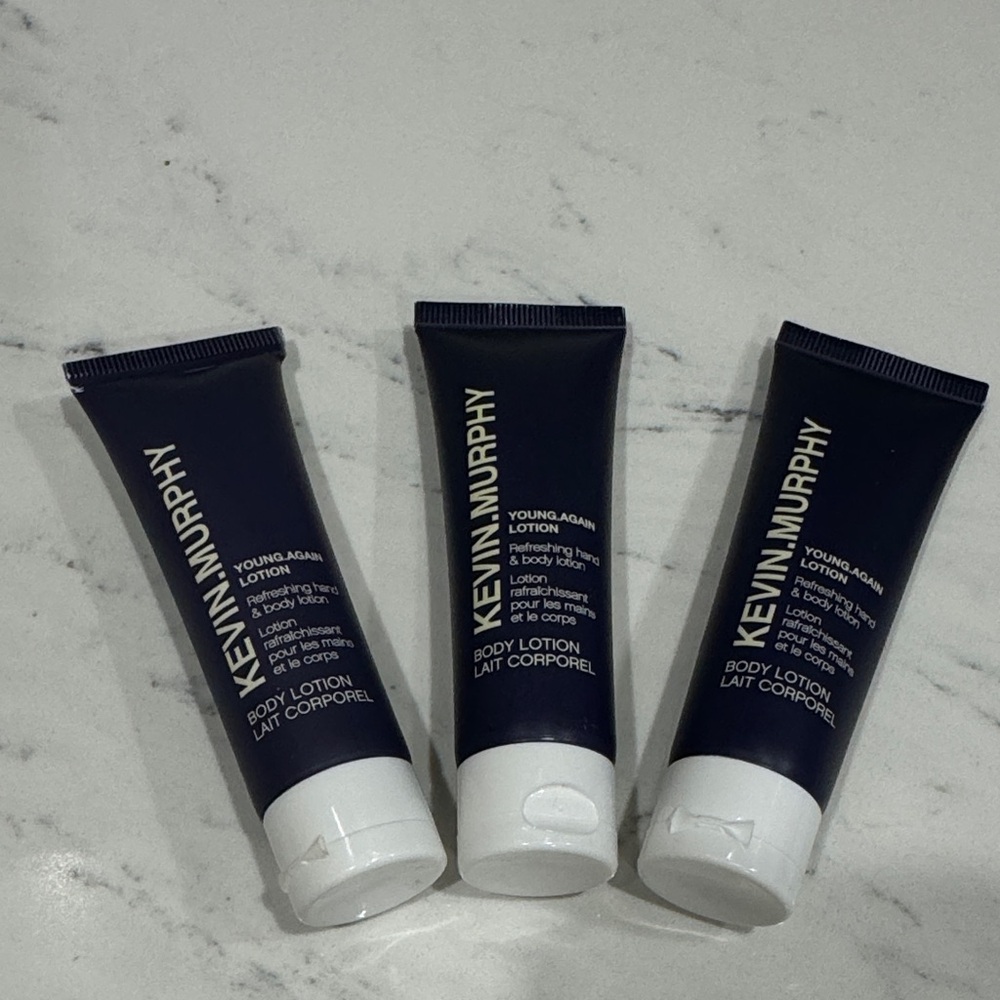 NWOT. KEVIN.MURPHY Young.Again Lotion, set of 3. New, never used.